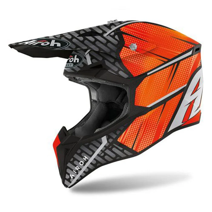 CASCO AIROH WRAAP IDOL NARANJA