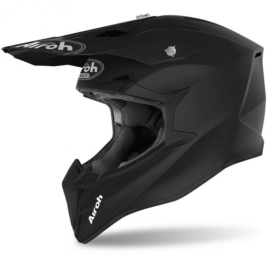 CASCO AIROH WRAAP NEGRO MATE - Imagen 2