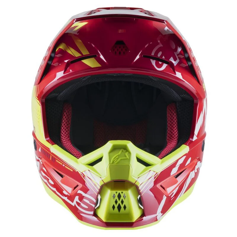 CASCO ALPINESTARS S-M5 ACTION ROJO - Imagen 4