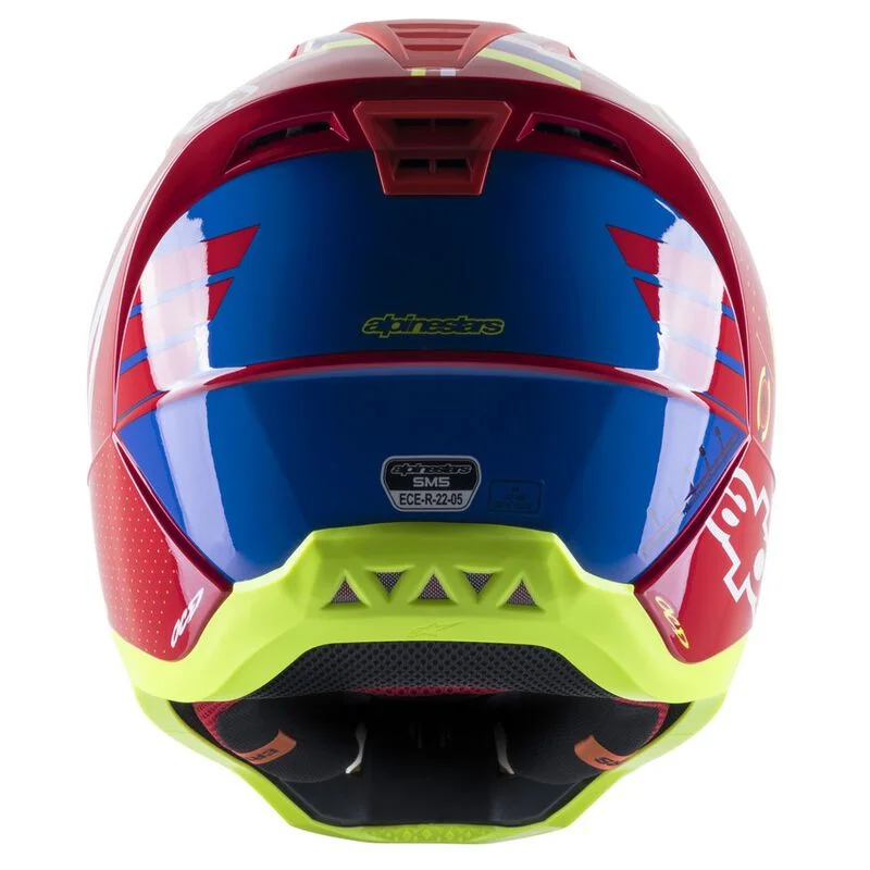 CASCO ALPINESTARS S-M5 ACTION ROJO - Imagen 7