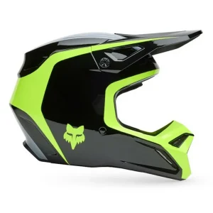 CASCO FOX V1 FLOW NEGRO AMARILLO