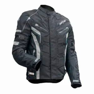 CHAQUETA 1UP4D MOTO TRAIL GRIS