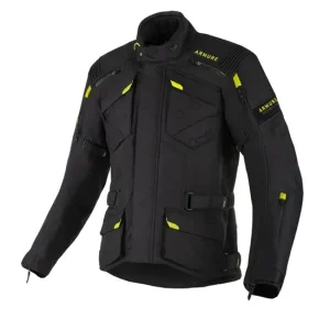 CHAQUETA ARMURE AREN WATERPROOF NEGRO AMARILLO
