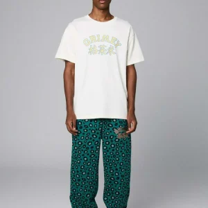 PANTALON CHANDAL GRIMEY GRTS291-FW25 ROYAL PAW SWEATPANTS GREEN -verde camuflaje