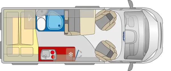 Furgoneta camper Pössl 2WIN S PLUS - Imagen 8