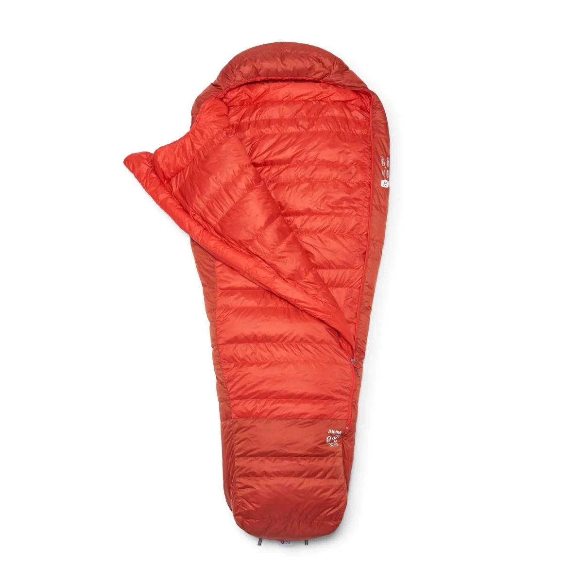 Rab Alpine Down Sleeping Bag 0°C | Saco de pluma para montaña - Imagen 3