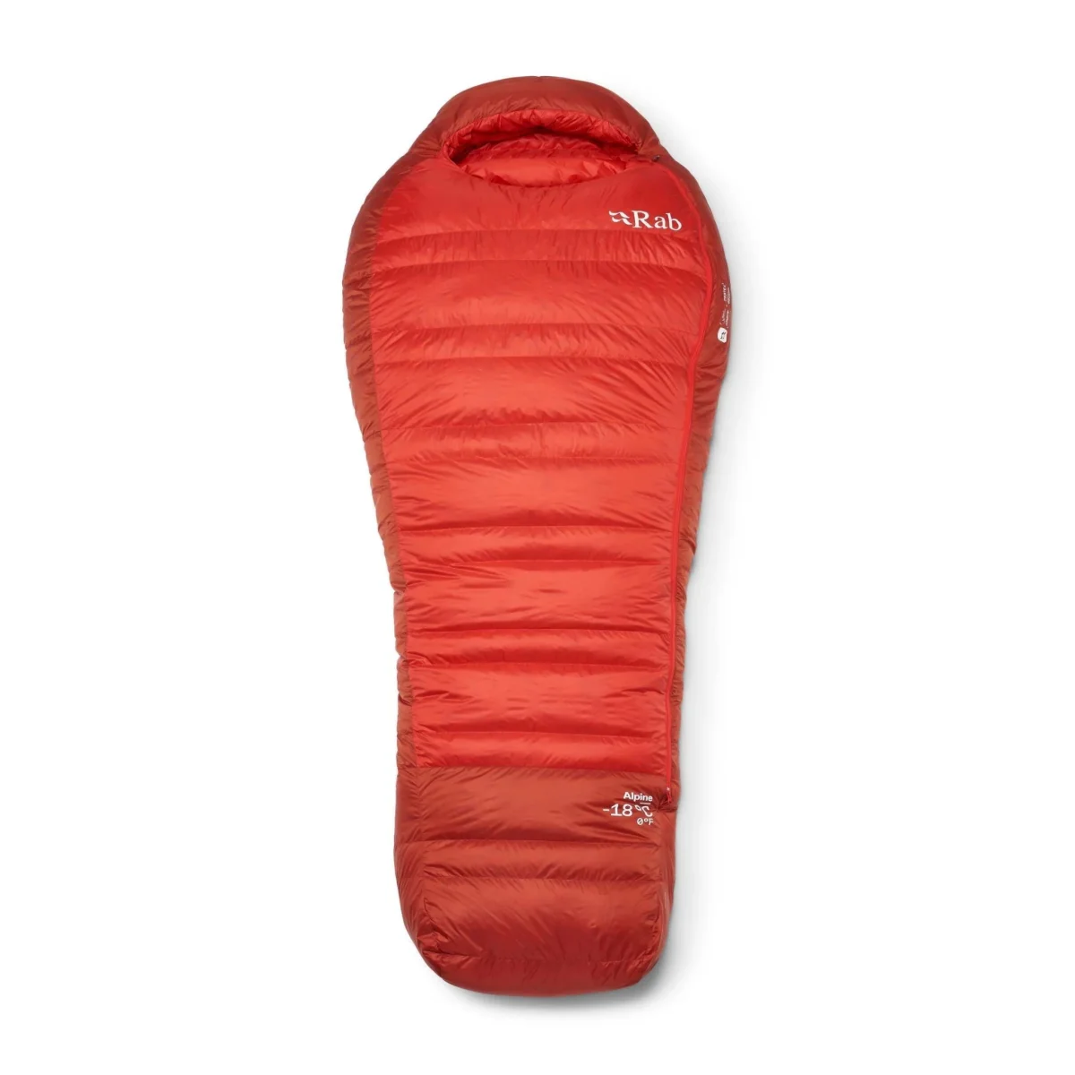 Rab Alpine Down Sleeping Bag -18°C | Saco de pluma para montaña invernal - Imagen 2