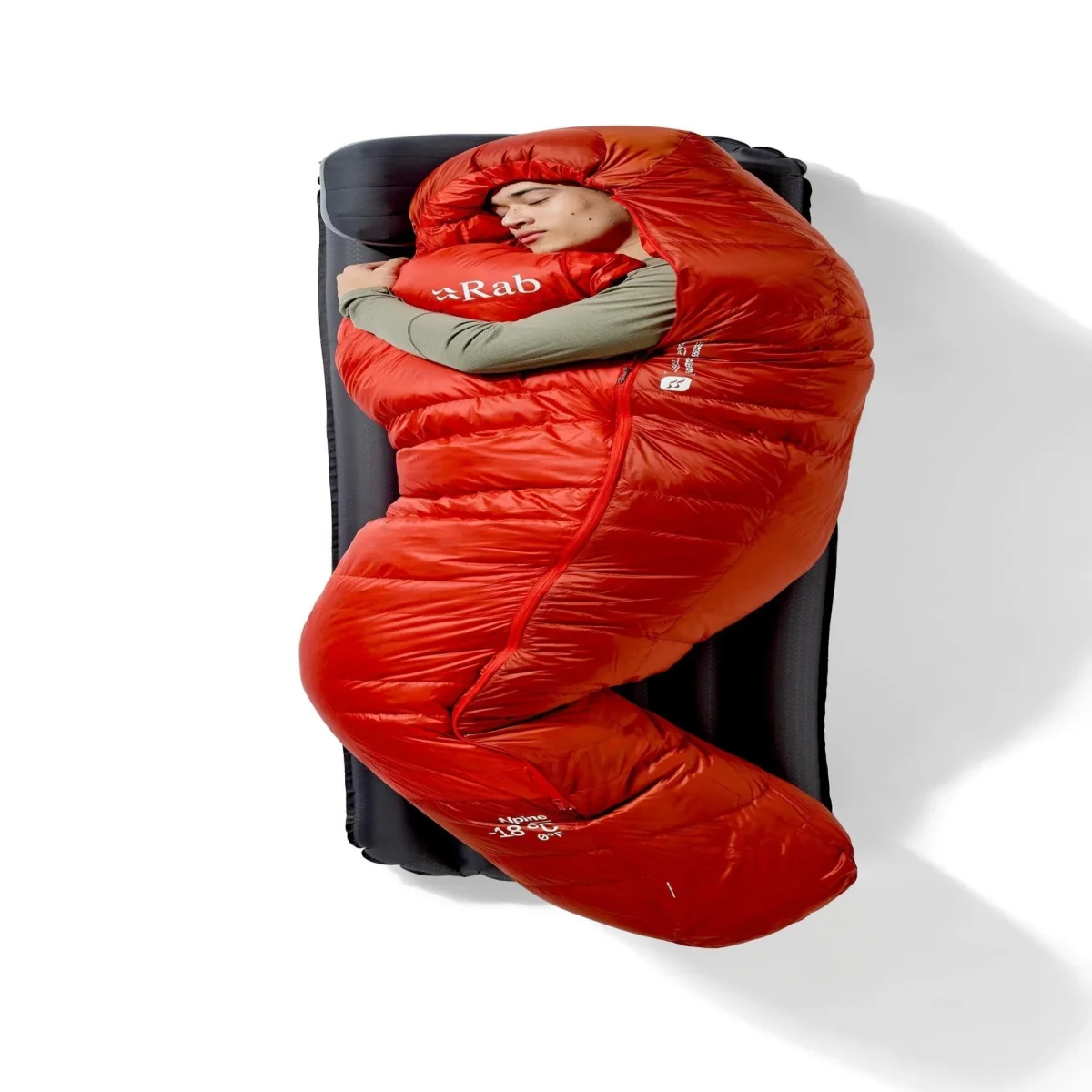 Rab Alpine Down Sleeping Bag -18°C | Saco de pluma para montaña invernal - Imagen 8