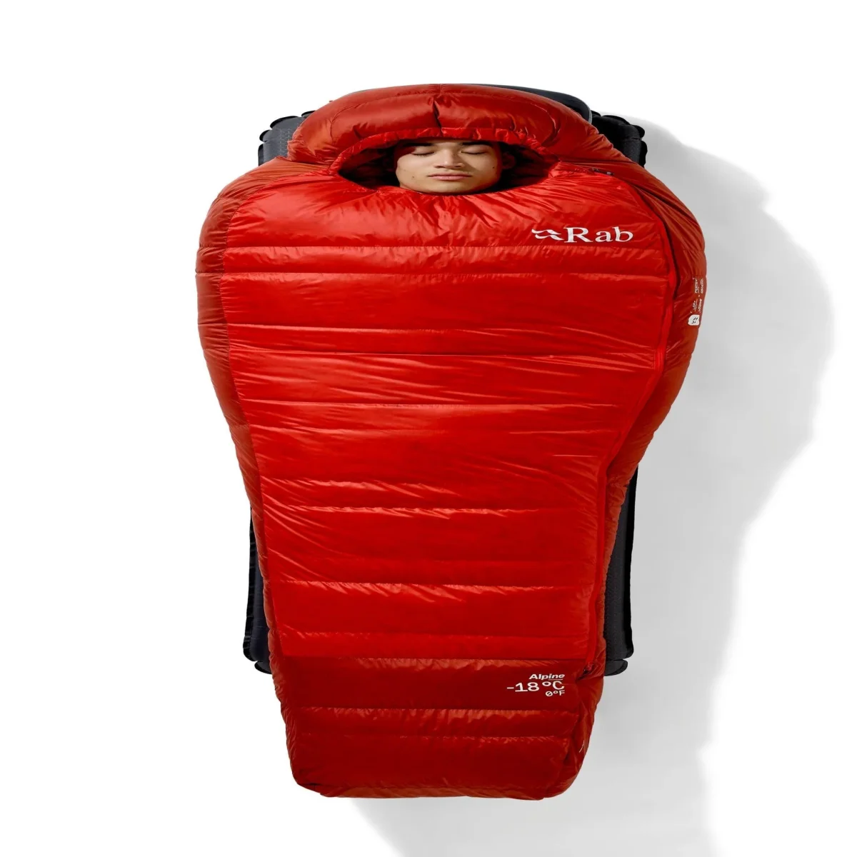Rab Alpine Down Sleeping Bag -18°C | Saco de pluma para montaña invernal - Imagen 7