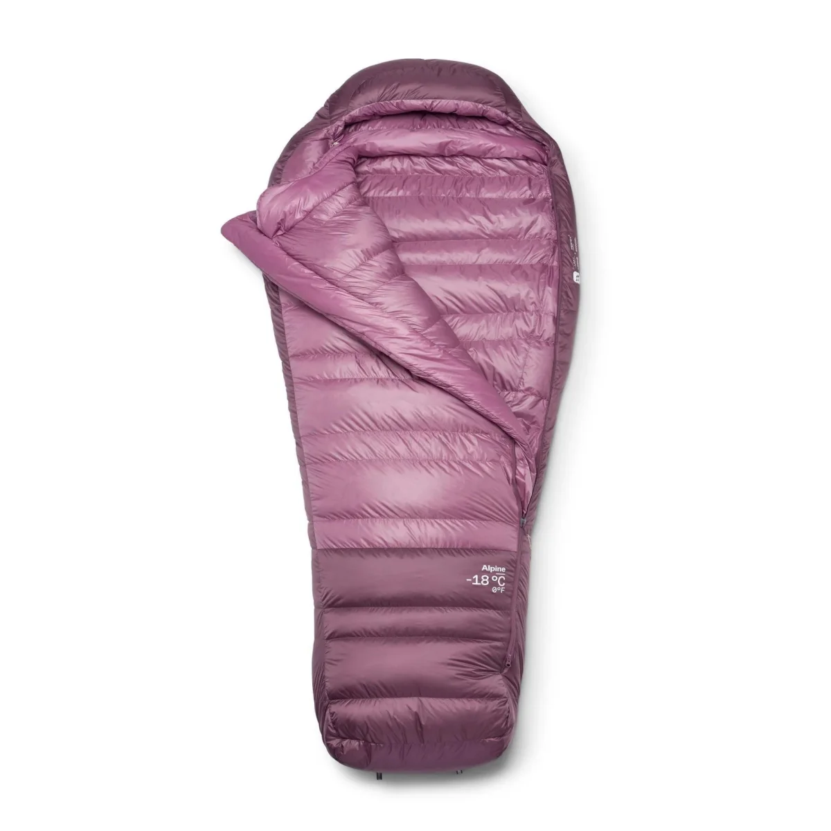 Rab Alpine Down Sleeping Bag -18°C Wmns | Saco de pluma para montaña invernal mujer - Imagen 3