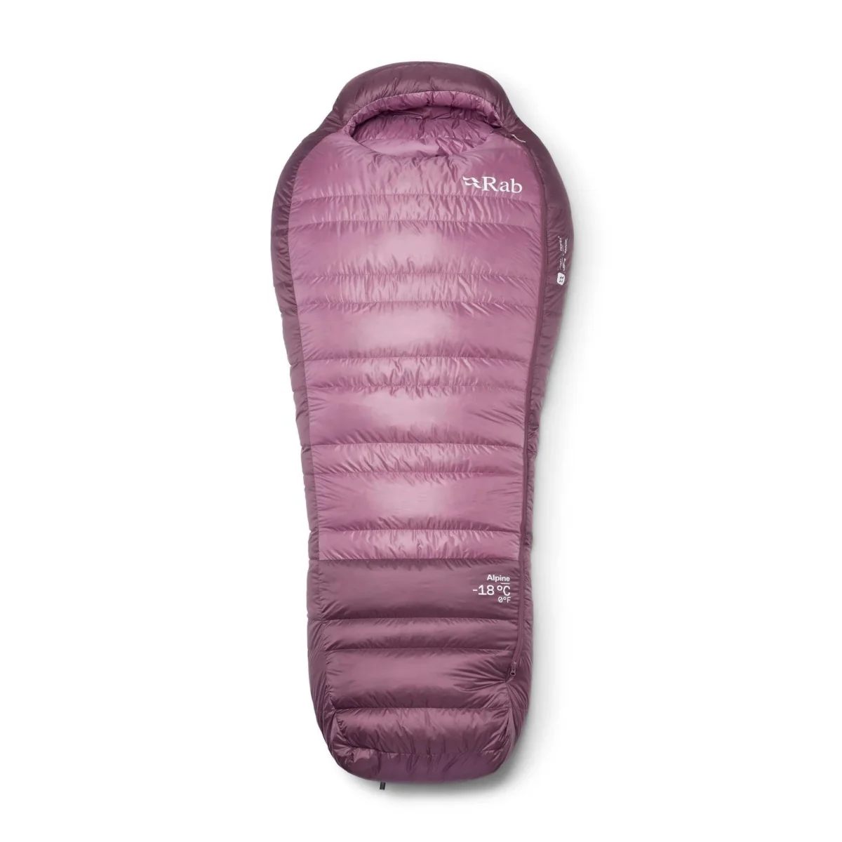 Rab Alpine Down Sleeping Bag -18°C Wmns | Saco de pluma para montaña invernal mujer
