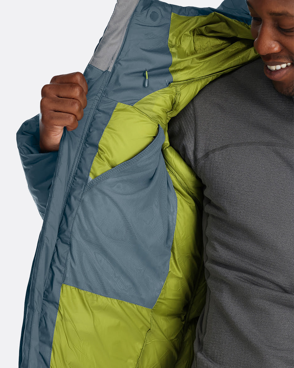 Rab Batura Jacket – Chaqueta de expedición de pluma 800FP con Pertex® Shield para frío extremo - Imagen 6