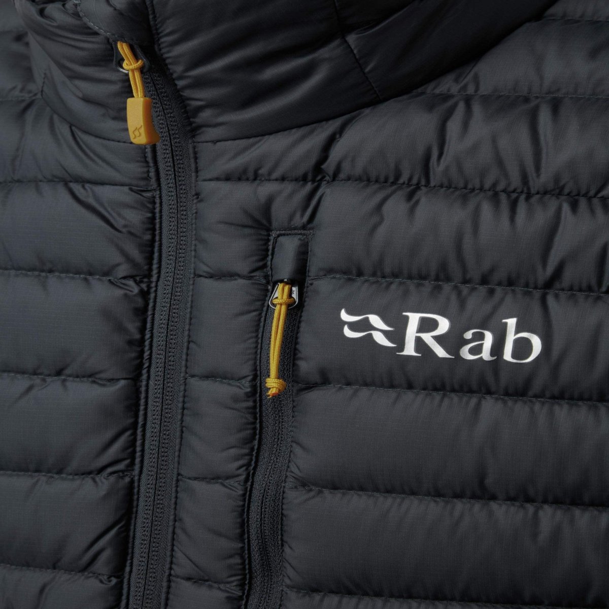 Rab Microlight Vest - Chaleco de pluma ligero 700FP para montaña y uso diario - Imagen 3