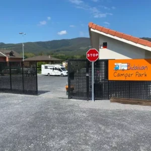 Área de servicios para autocaravanas en Guriezo