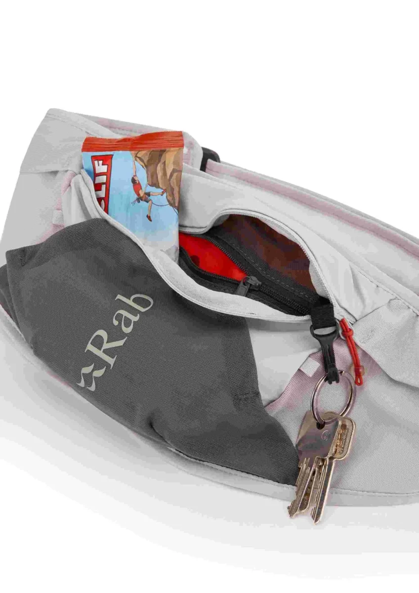 Rab Veil 1 – Riñonera técnica ultraligera 1L con Mono Mesh Chassis™ para trail running - Imagen 5